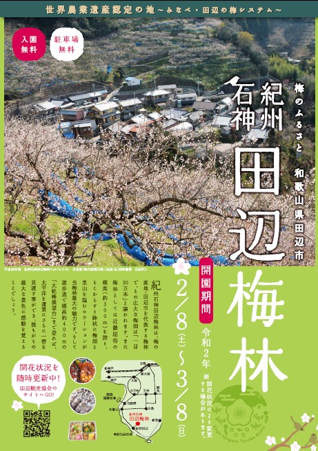 紀州石神田辺梅林 こちらも開園中です お知らせ 南紀白浜の温泉リゾートホテル アレーズド バレshirahama 紀州石神田辺梅林 こちらも開園中です お知らせ 南紀白浜の温泉リゾートホテル アレーズド バレshirahama